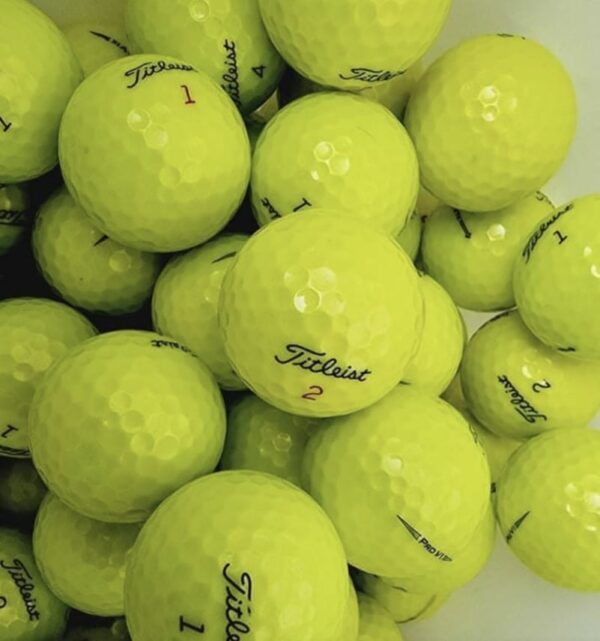 Titleist Prov1 Prov1x Yellow