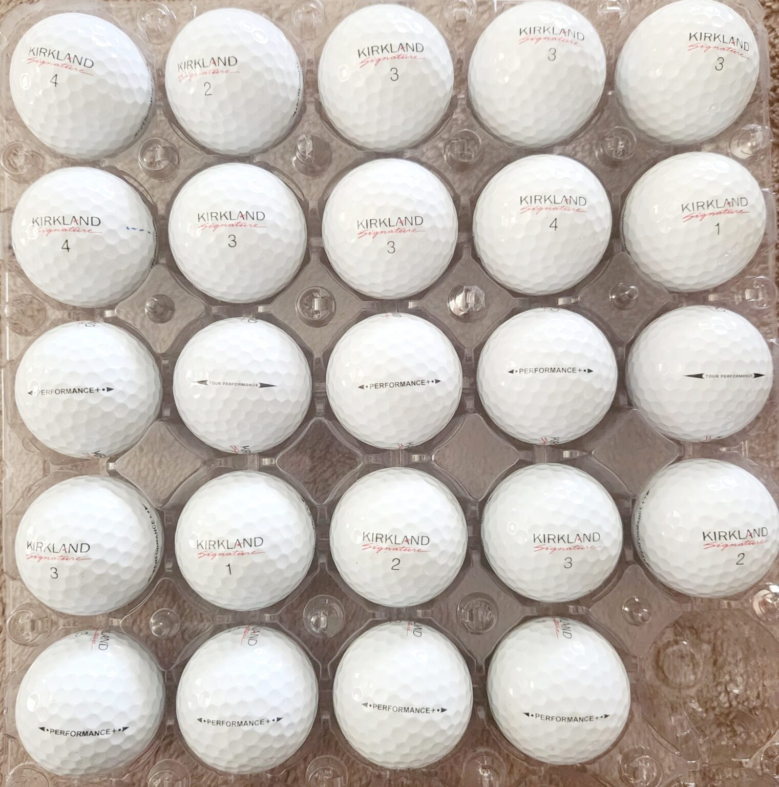 24 Kirkland Mix A Grade - Dave's Cheap Golf Balls